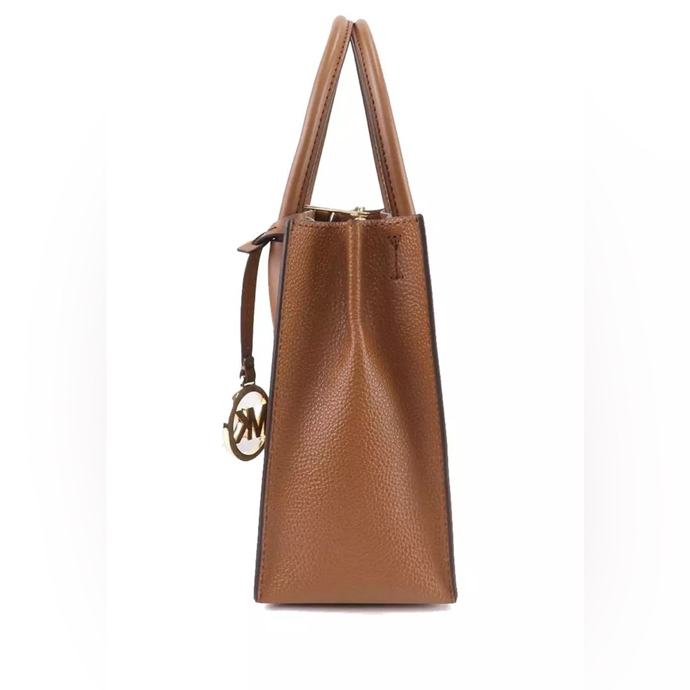Michael kors Mercer Medium Logo and Leather Accordion Crossbody Bag NWT - Picture 3 of 6